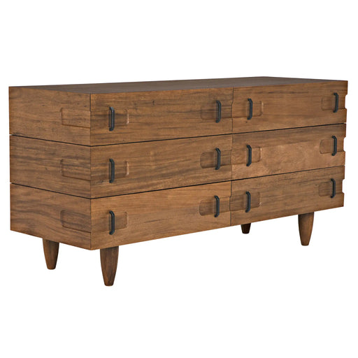 NOIR Furniture - David Sideboard, Dark Walnut - GCON199DW - GreatFurnitureDeal