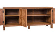 Noir Furniture - Quadrant 3 Door Sideboard in Dark Walnut - GCON231DW-3 - GreatFurnitureDeal
