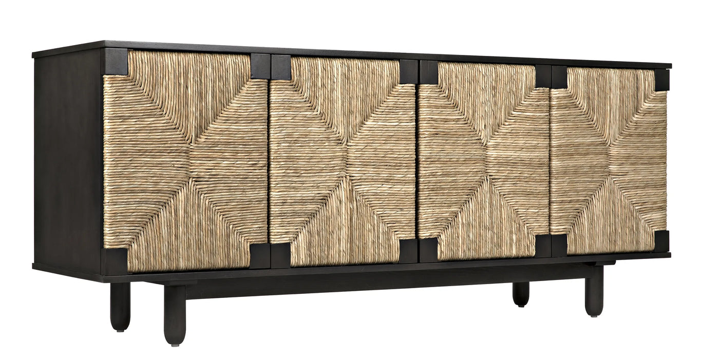NOIR Furniture - Brook 4 Door Sideboard - GCON239-2P - GreatFurnitureDeal