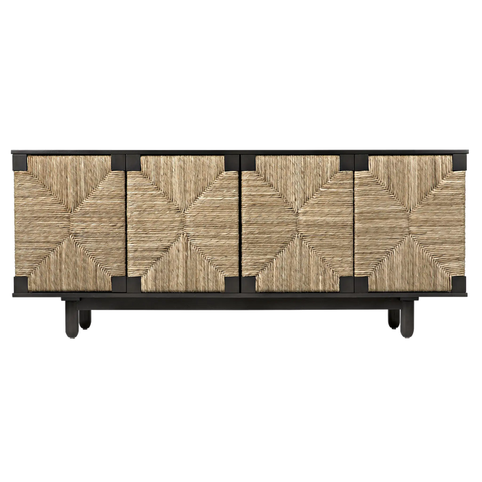 NOIR Furniture - Brook 4 Door Sideboard - GCON239-2P - GreatFurnitureDeal