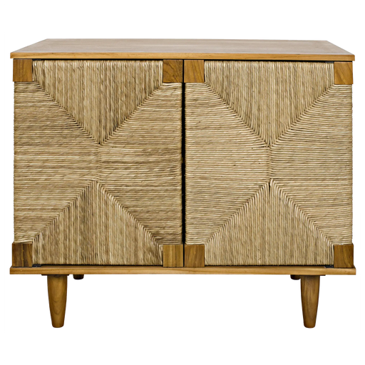 NOIR Furniture - Brook 2 Door Sideboard, Teak - GCON239T - GreatFurnitureDeal