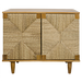 NOIR Furniture - Brook 2 Door Sideboard, Teak - GCON239T - GreatFurnitureDeal