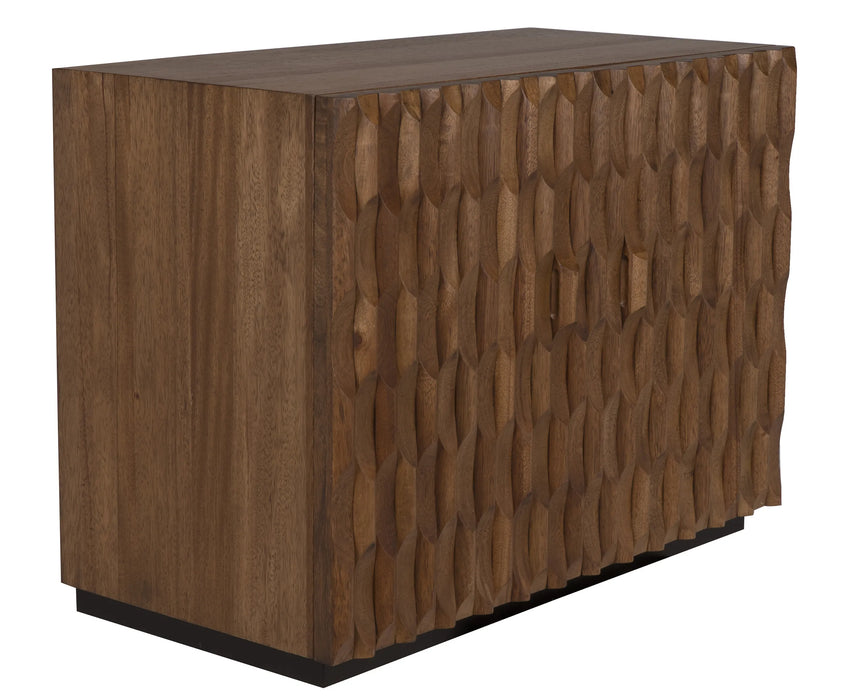 NOIR Furniture - Alameda Sideboard, Dark Walnut - GCON292DW
