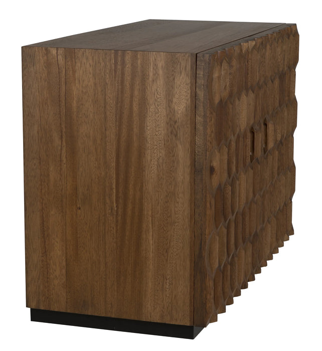 NOIR Furniture - Alameda Sideboard, Dark Walnut - GCON292DW