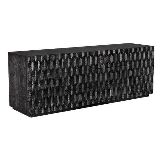 Noir Furniture - Alameda Sideboard Large in Black Walnut - GCON295BKW - GreatFurnitureDeal