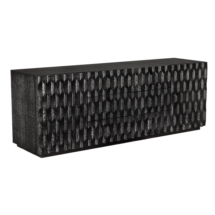 Noir Furniture - Alameda Sideboard Large in Black Walnut - GCON295BKW - GreatFurnitureDeal