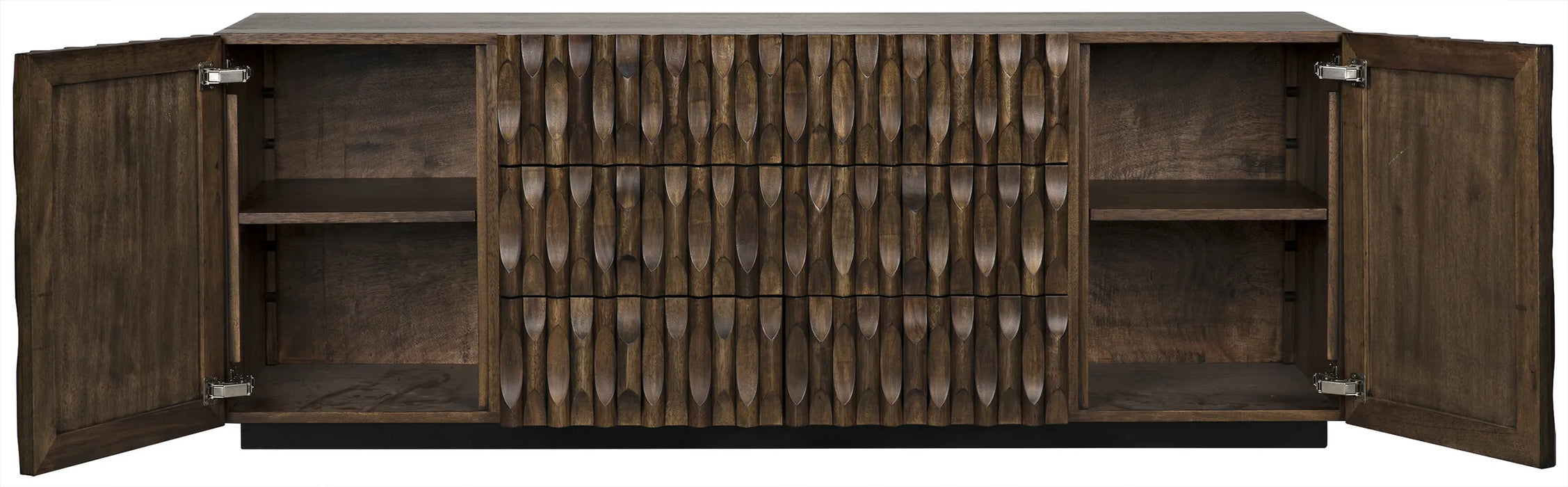 NOIR Furniture - Alameda Sideboard, Large, Dark Walnut - GCON295DW