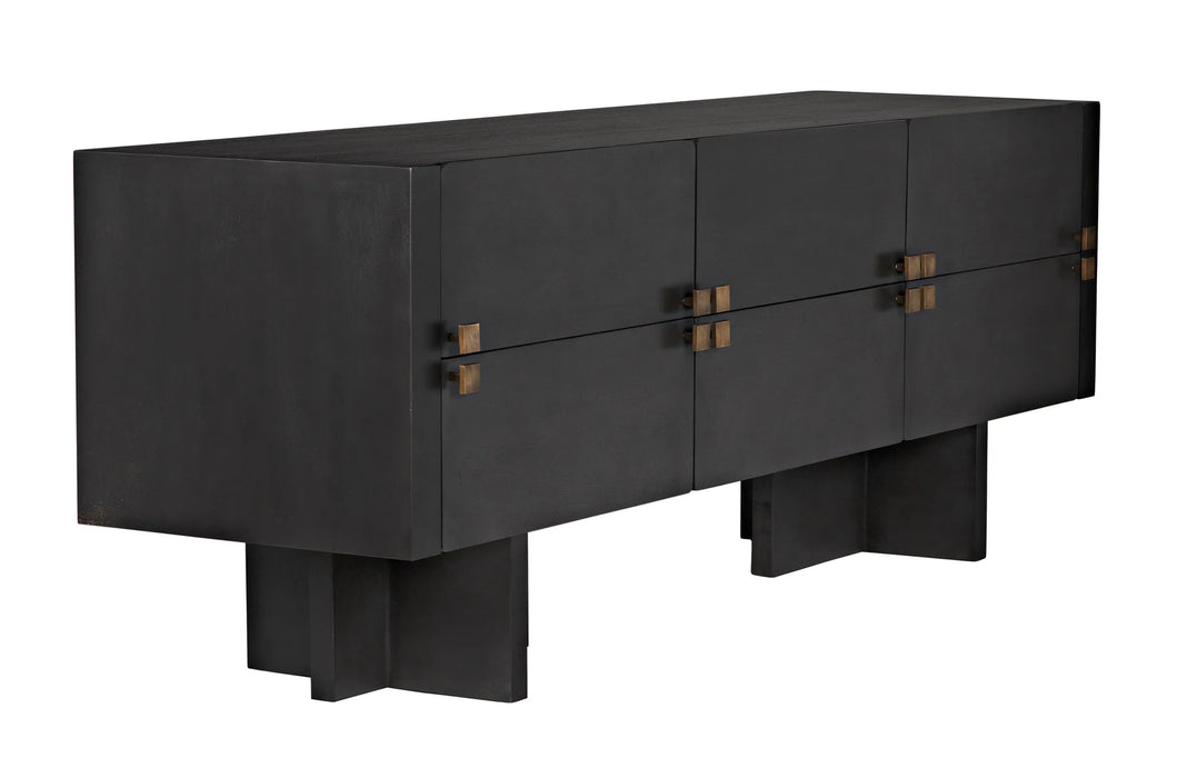 NOIR Furniture - Amidala Sideboard, Two-Tone Pale - GCON365P - GreatFurnitureDeal
