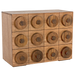 NOIR Furniture - Lego Sideboard with 3 Drawers, Dark Walnut - GCON380DW - GreatFurnitureDeal