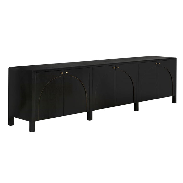 Noir Furniture - Weston Sideboard XL in Light Brown Trim - GCON386HB-XL - GreatFurnitureDeal