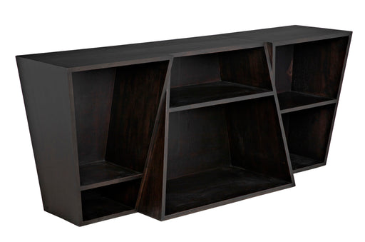Noir Furniture - Fatal Sideboard in Ebony Walnut - GCON391EB - GreatFurnitureDeal