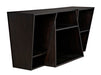 Noir Furniture - Fatal Sideboard in Ebony Walnut - GCON391EB - GreatFurnitureDeal