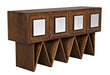 Noir Furniture - Jean-Michel Sideboard in Dark Walnut - GCON394DW - GreatFurnitureDeal