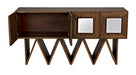 Noir Furniture - Jean-Michel Sideboard in Dark Walnut - GCON394DW - GreatFurnitureDeal