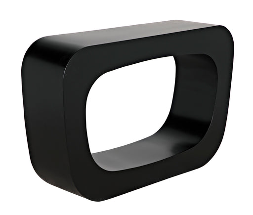 Noir Furniture - Ponte Console Table in Matte Black - GCON395MTB - GreatFurnitureDeal