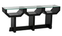 Noir Furniture - Ando Console Table in Matte Black - GCON397HB - GreatFurnitureDeal