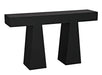 Noir Furniture - Wendell Console Table in Matte Black - GCON403MTB - GreatFurnitureDeal