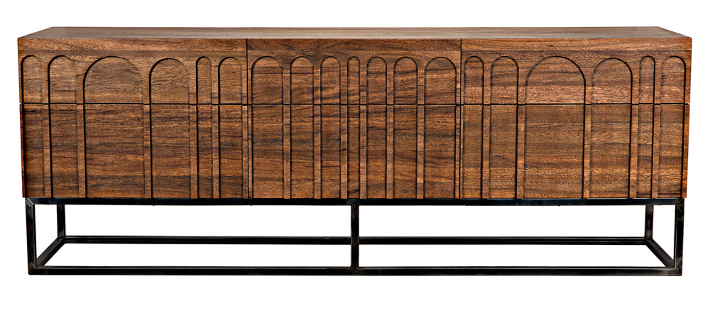 Noir Furniture - Casanova Sideboard in Dark Walnut - GCON405DW - GreatFurnitureDeal