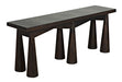 Noir Furniture - Tutankhamun Console Table in Ebony Walnut - GCON408EB - GreatFurnitureDeal