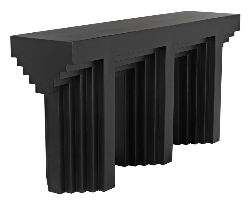 Noir Furniture - Acropolis Console - GCON412MTB