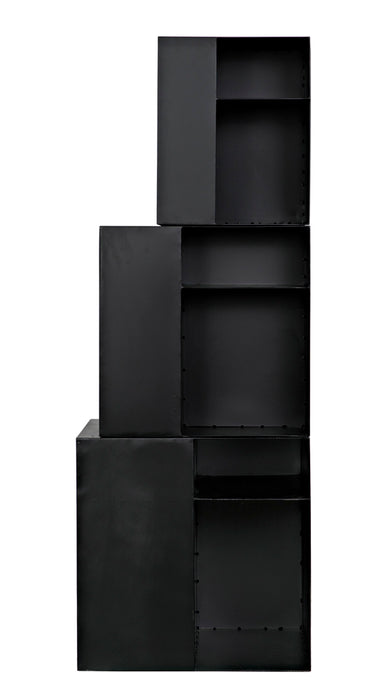 Noir Furniture - Gropius Cubes in Matte Black - GCON413MTB-3 - GreatFurnitureDeal