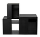Noir Furniture - Gropius Cubes in Matte Black - GCON413MTB-3 - GreatFurnitureDeal