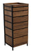 Noir Furniture - Seoul Tallboy in Dark Walnut - GCON414DW - GreatFurnitureDeal