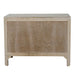 Noir Furniture - Desdemona 3 Drawer Chest in Bleached Elm - GCON419 - GreatFurnitureDeal