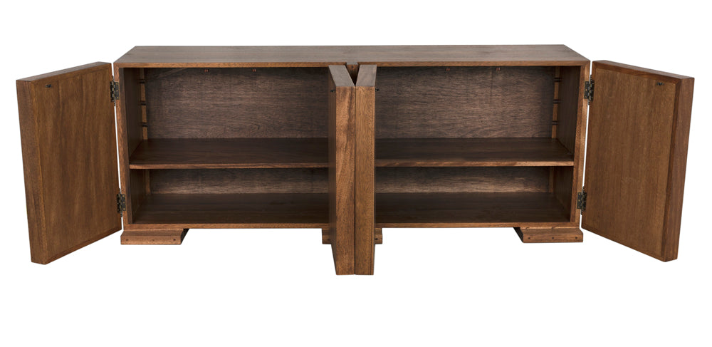 Noir Furniture - Nuala Sideboard in Dark Walnut - GCON420DW - GreatFurnitureDeal