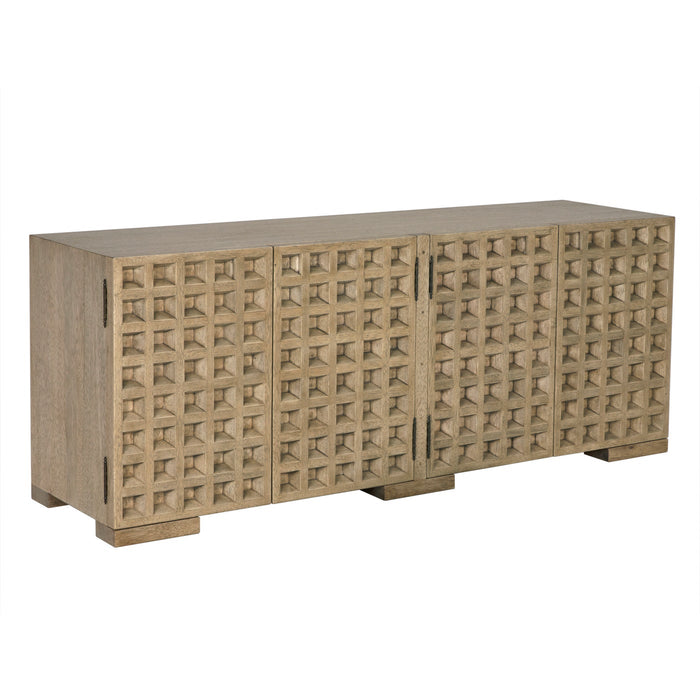 Noir Furniture - Nuala Sideboard, Washed Walnut - GCON420WAW - GreatFurnitureDeal