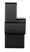 Noir Furniture - Latisia Shelf in Matte Black - GCON424MTB - GreatFurnitureDeal