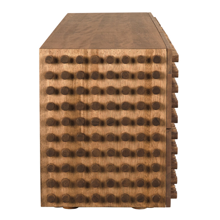 Noir Furniture - Haruko Sideboard, XL in Dark Walnut - GCON429DW-XL - GreatFurnitureDeal