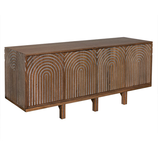 Noir Furniture - Ryder Sideboard in Dark Walnut - GCON432DW - GreatFurnitureDeal