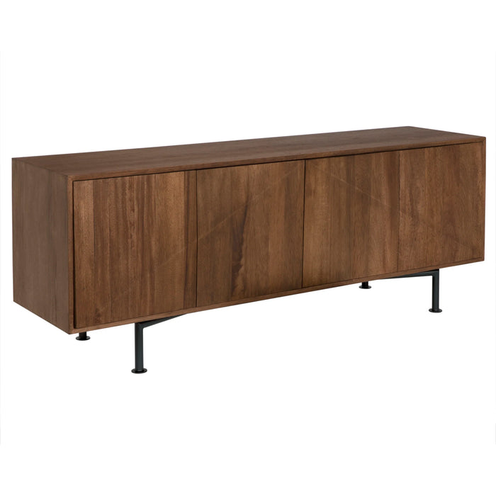 Noir Furniture - Lionell Sideboard in Dark Walnut - GCON433DW - GreatFurnitureDeal