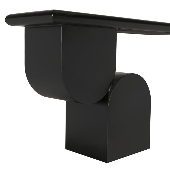 Noir Furniture - Fraser Console Table in Matte Black - GCON436MTB - GreatFurnitureDeal