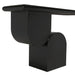 Noir Furniture - Fraser Console Table in Matte Black - GCON436MTB - GreatFurnitureDeal