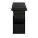 Noir Furniture - Fraser Console Table in Matte Black - GCON436MTB - GreatFurnitureDeal