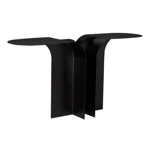 Noir Furniture - Wexler Console Table in Matte Black - GCON437MTB - GreatFurnitureDeal