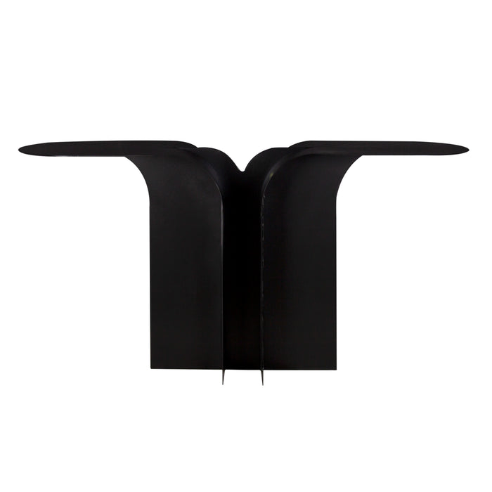 Noir Furniture - Wexler Console Table in Matte Black - GCON437MTB - GreatFurnitureDeal