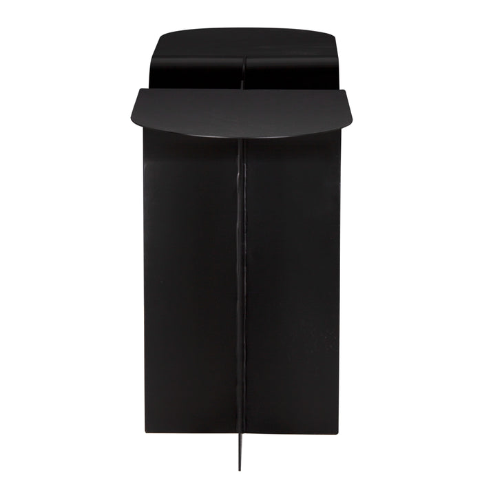 Noir Furniture - Wexler Console Table in Matte Black - GCON437MTB - GreatFurnitureDeal