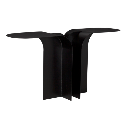 Noir Furniture - Wexler Console Table in Matte Black - GCON437MTB - GreatFurnitureDeal