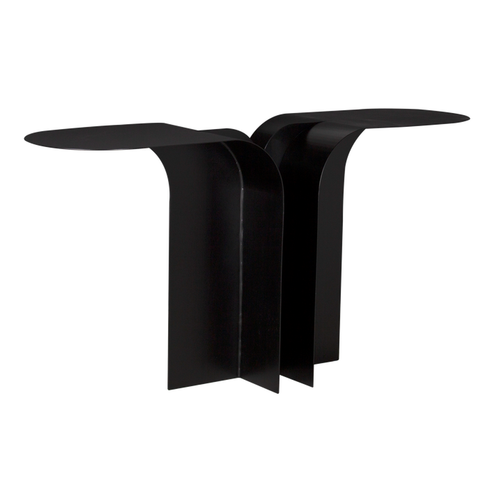 Noir Furniture - Wexler Console Table in Matte Black - GCON437MTB - GreatFurnitureDeal