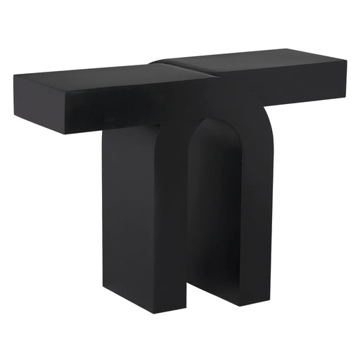 Noir Furniture - Emporium Console Table in Matte Black - GCON438MTB - GreatFurnitureDeal