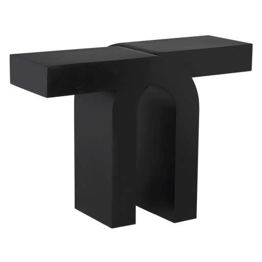 Noir Furniture - Emporium Console Table in Matte Black - GCON438MTB - GreatFurnitureDeal