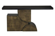 Noir Furniture - Couture Console Table in Aged Brass - GCON439MTBAB - GreatFurnitureDeal