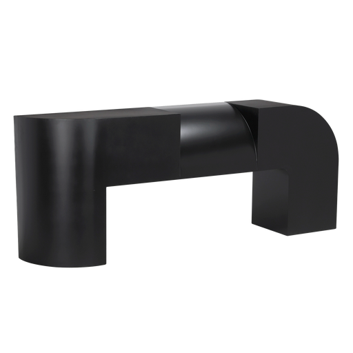 Noir Furniture - Crafter Console Table in Matte Black - GCON440MTB - GreatFurnitureDeal