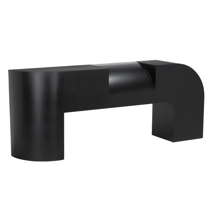 Noir Furniture - Crafter Console Table in Matte Black - GCON440MTB - GreatFurnitureDeal