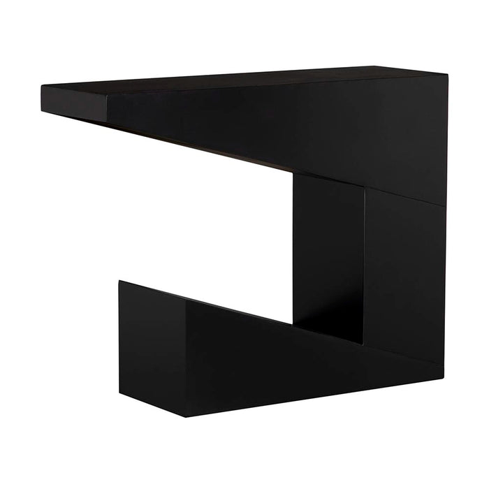 Noir Furniture - Devo Console Table in Matte Black - GCON441MTB - GreatFurnitureDeal