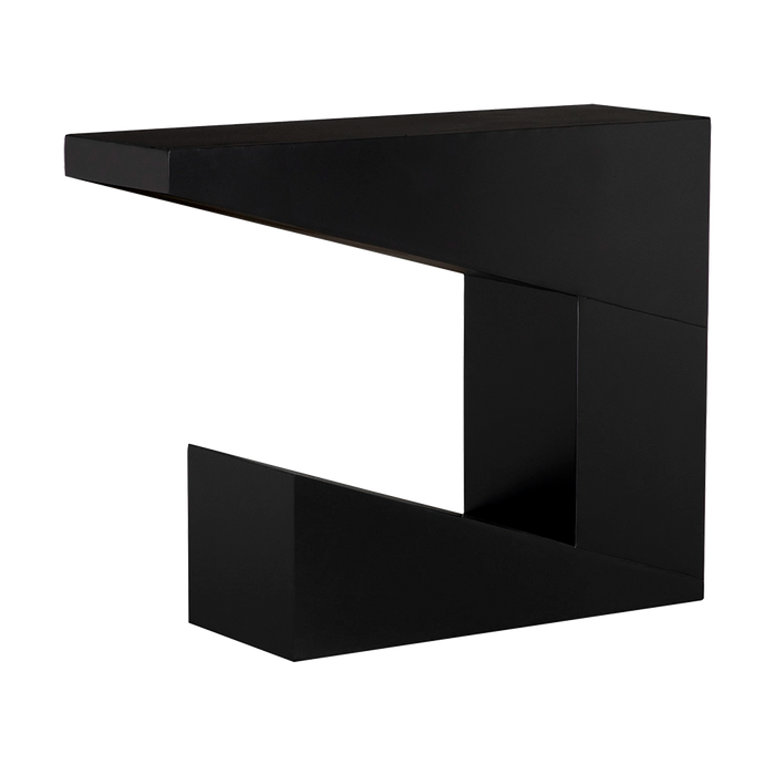 Noir Furniture - Devo Console Table in Matte Black - GCON441MTB - GreatFurnitureDeal