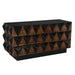 Noir Furniture - Nigel Chest in Two Tone - GCON442HBBR - GreatFurnitureDeal